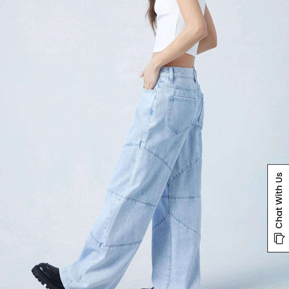 Pacsun Eco Light Low Rise Baggy Jeans